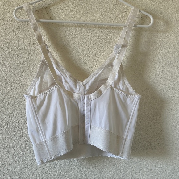 VTG Rene Rofe Lace Corset Bralette Women’s 34B Dainty Feminine Sexy Rockabilly - Picture 4 of 8